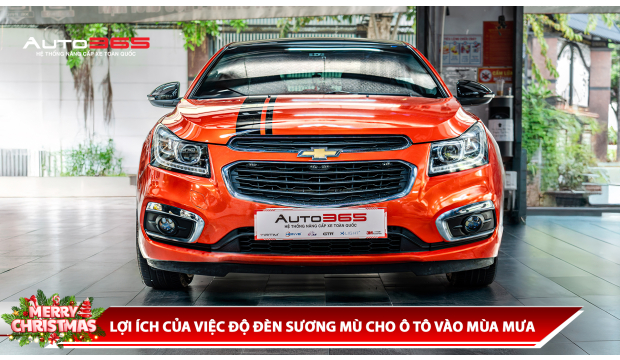 LỢI ÍCH CỦA VIỆC ĐỘ ĐÈN SƯƠNG MÙ CHO Ô TÔ VÀO MÙA MƯA